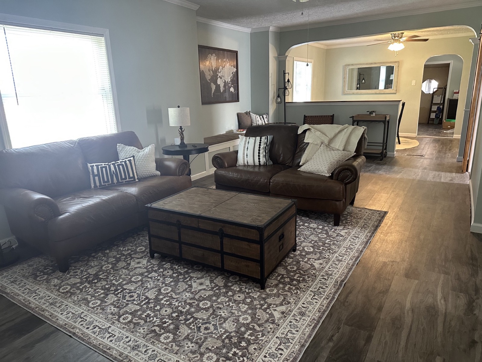 Living room at Cherry Street Cottage