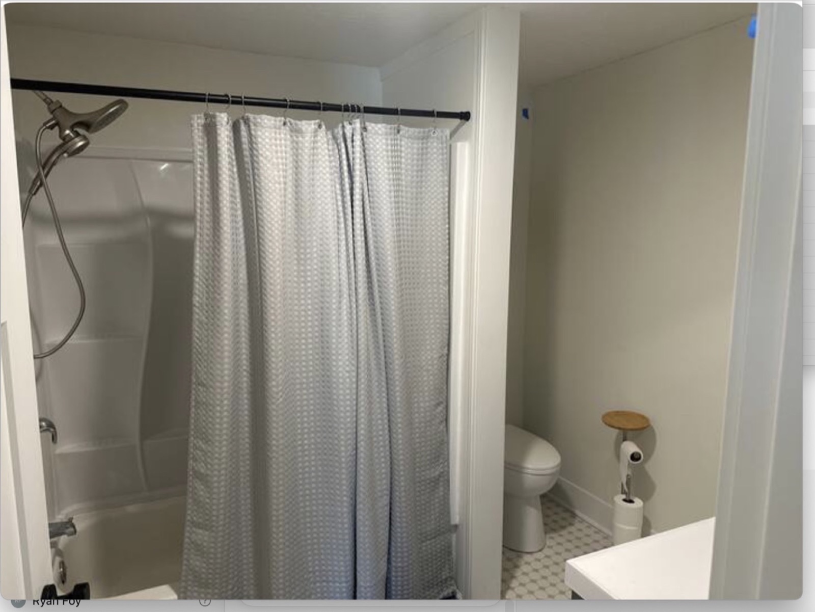 Full bathroom with tub and shower at Main Street Retreat